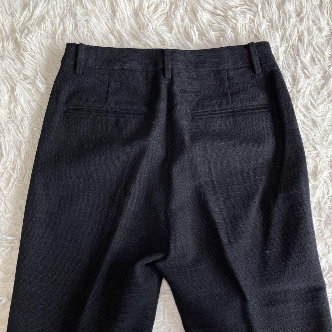 美品 UNITED ARROWS ノーカラージャケット パンツスーツ スラブ36