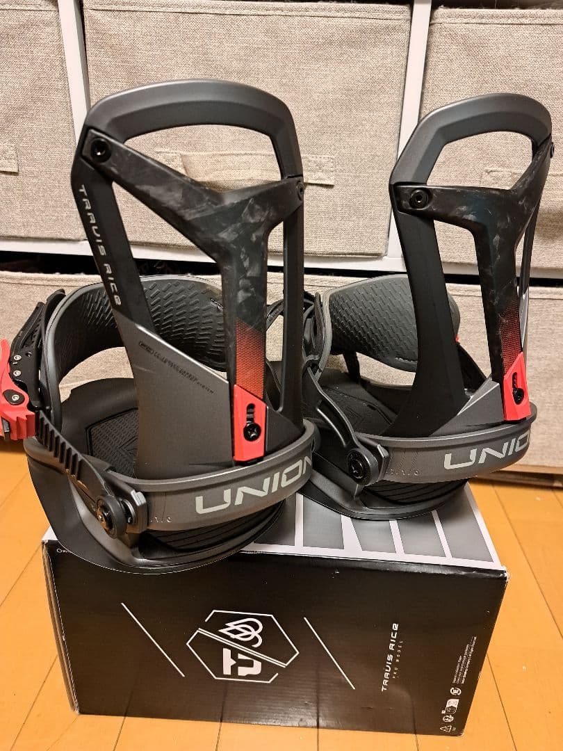 24-25UNION FALCOR ブラック ビンディング Mサイズ