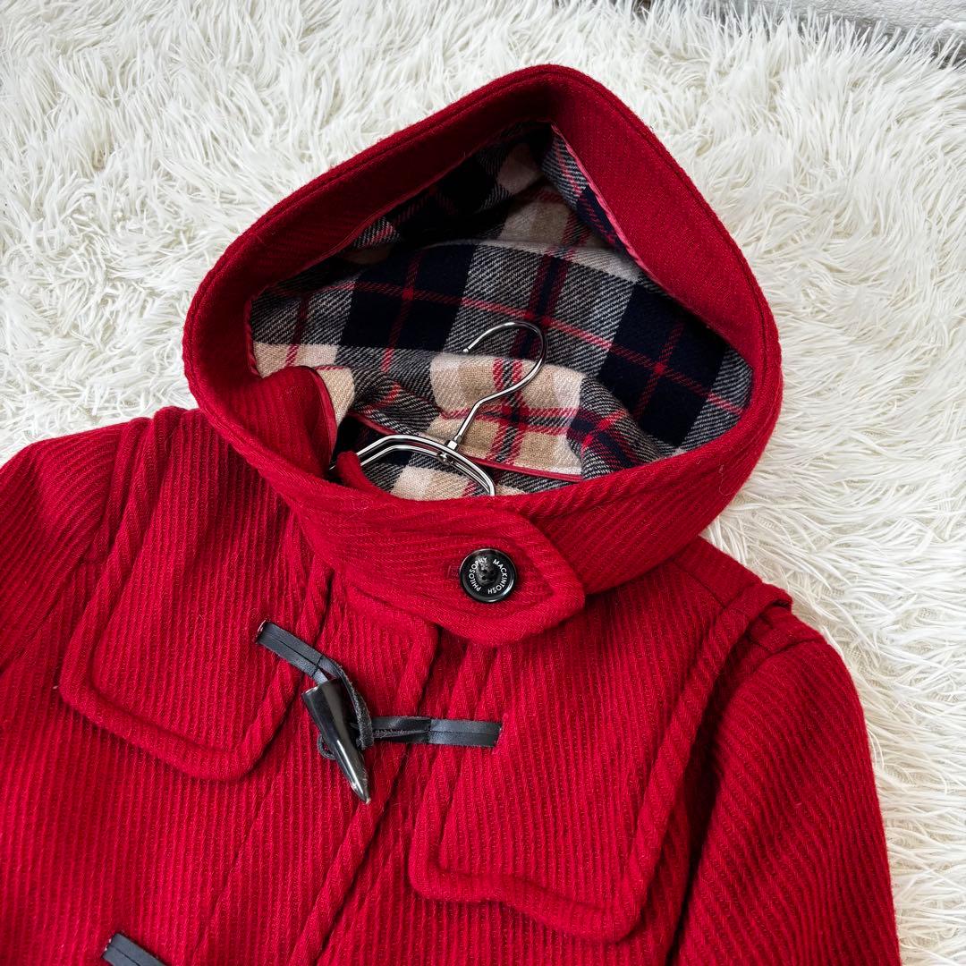 MACKINTOSH PHILOSOPHY✨ダッフルコート　裏地チェック　トグル