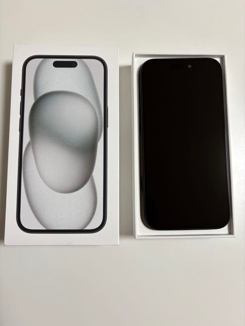 iPhone15 128GB SIMフリー バッテリー100% 修理歴あり