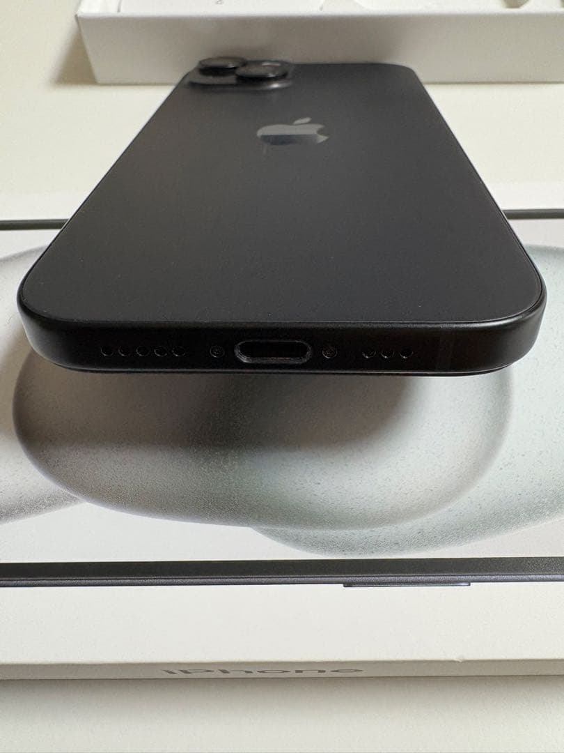 iPhone15 128GB SIMフリー バッテリー100% 修理歴あり