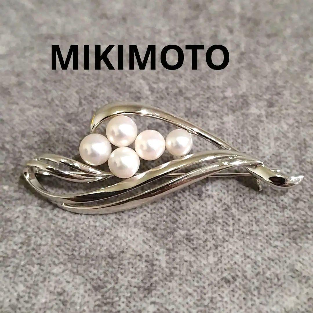 MIKIMOTO ミキモト シルバーブローチ アクセサリー フォーマル