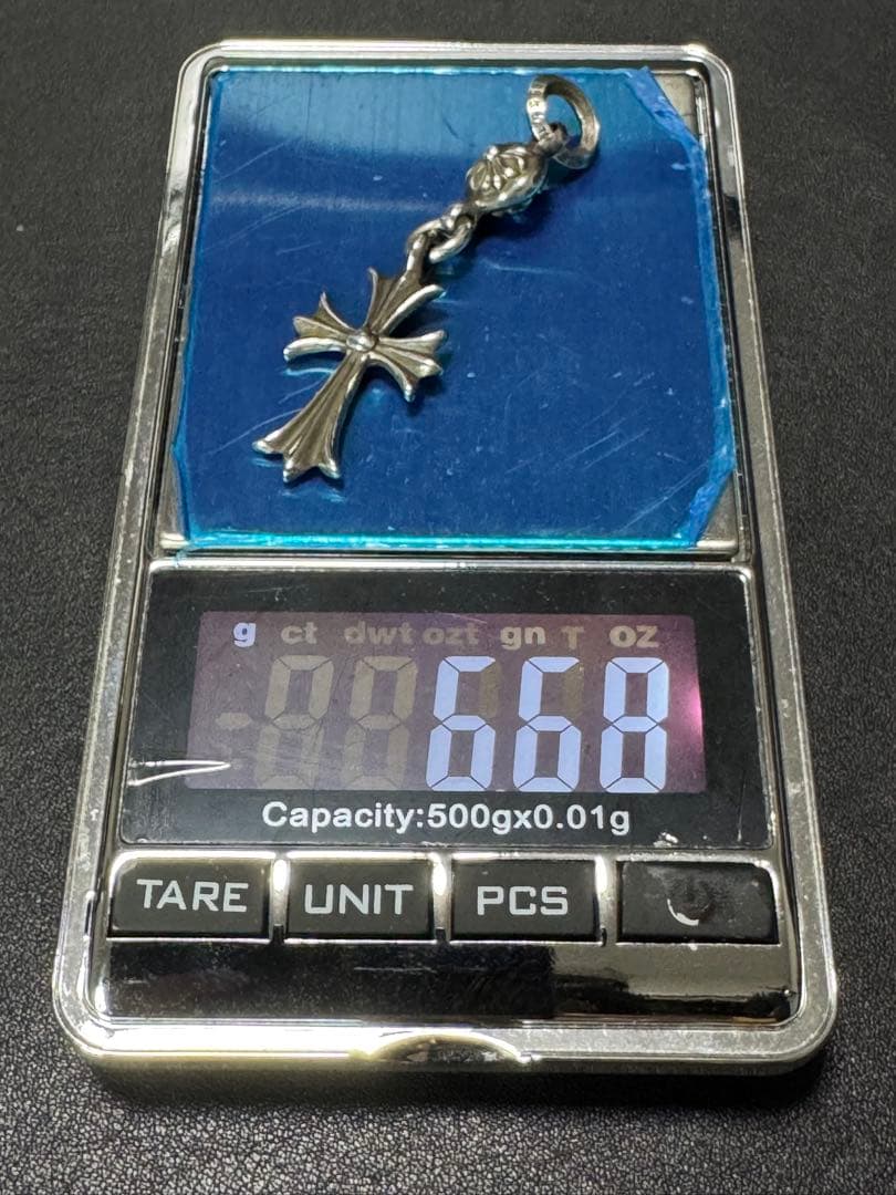 クロムハーツ 1ボールタイニーCHクロス ボールチェーン