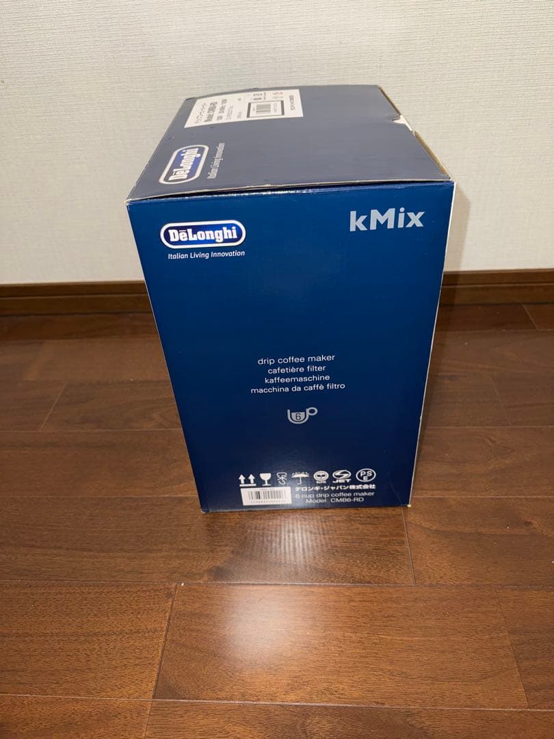 デロンギkMixドリップコーヒーメーカー CMB6-RDレッド新品未使用・箱あり