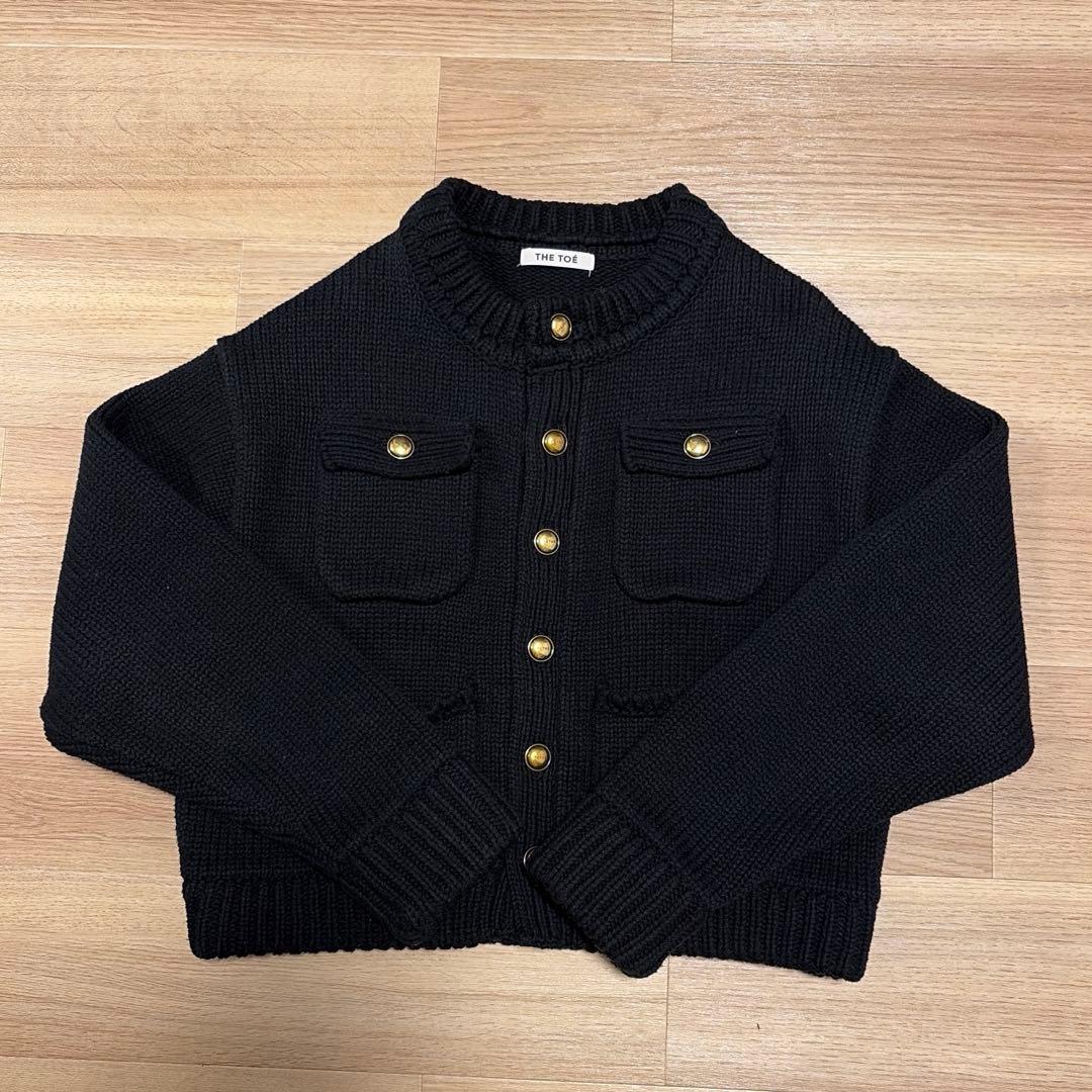 トップス Residenz Knit Cardigan the toe black S