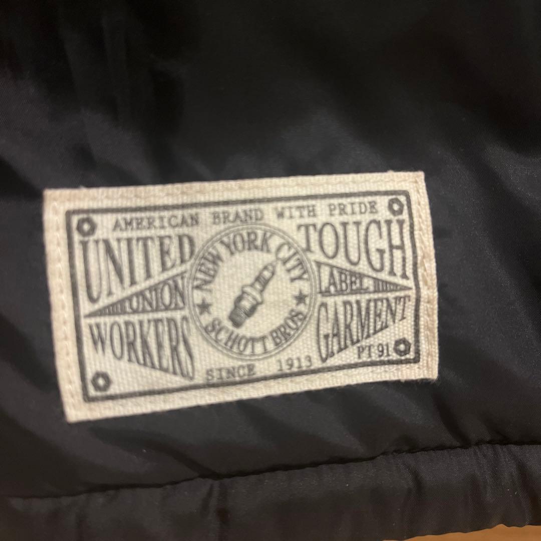 Schott ショット コーチジャケット ブラック ボア