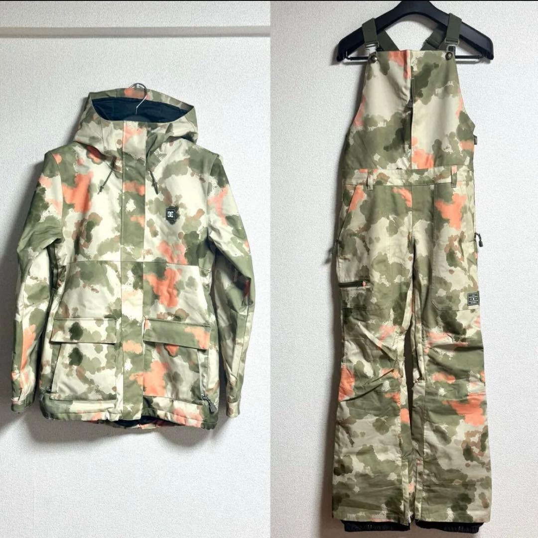 り*け様 【超美品】 DC Shoes ディーシー ビブパン 上下セット