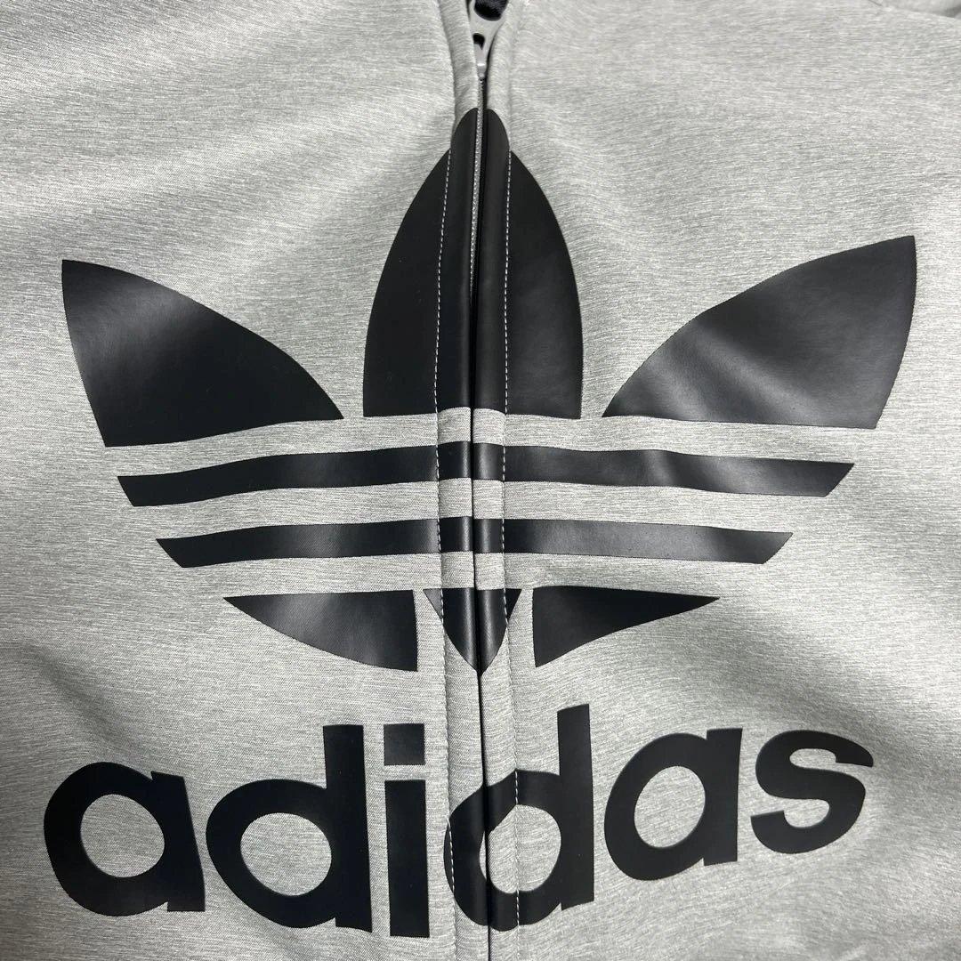 adidas スノーボードウェア フード付きXLサイズ グレー