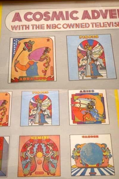 【限定値下】【額付】1970年代 ピーターマックス ビンテージ ポスター 貴重品