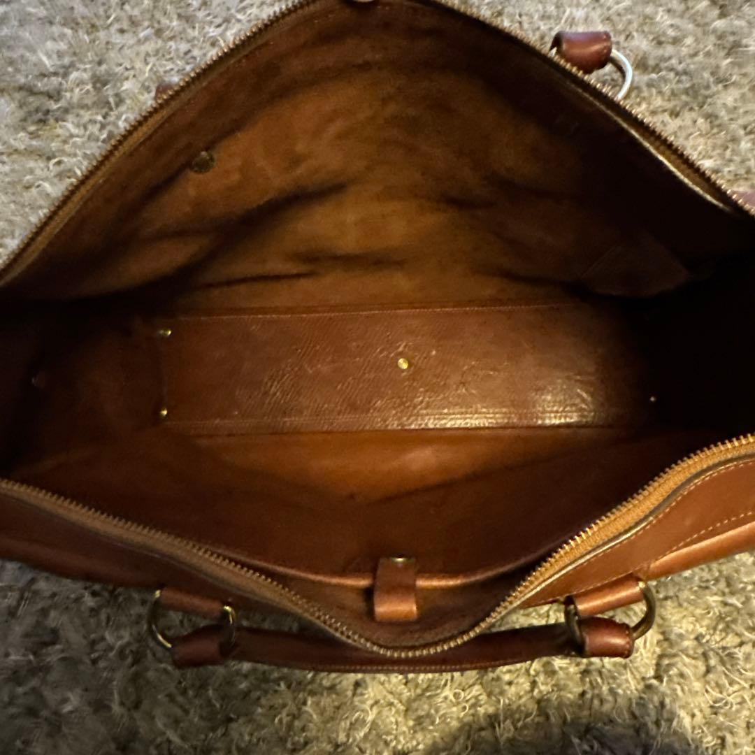 希少　80s GHURKA No.17 レザーバッグ　MH刻印　ヴィンテージ