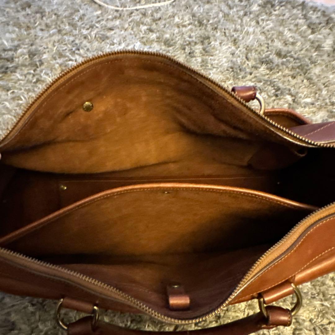 希少　80s GHURKA No.17 レザーバッグ　MH刻印　ヴィンテージ