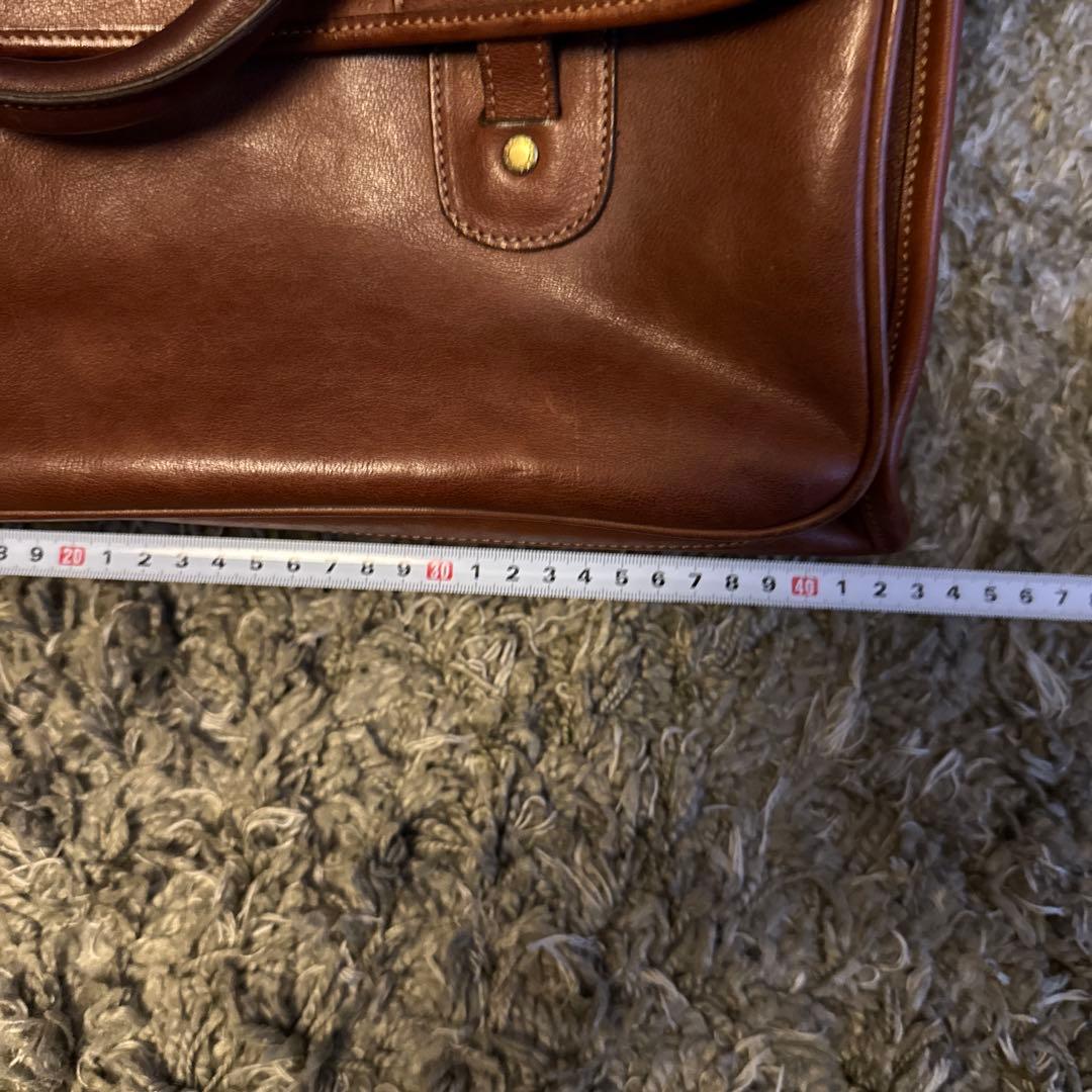 希少　80s GHURKA No.17 レザーバッグ　MH刻印　ヴィンテージ