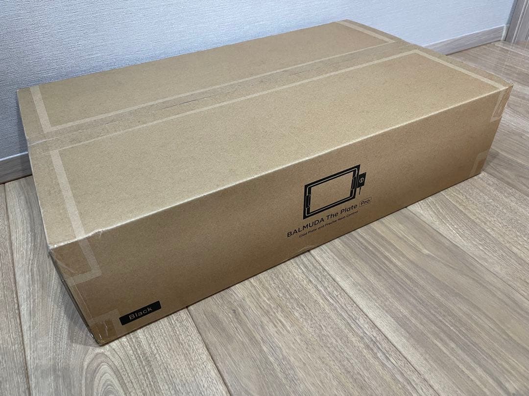 BALMUDA The Plate Pro ブラック　新品未開封