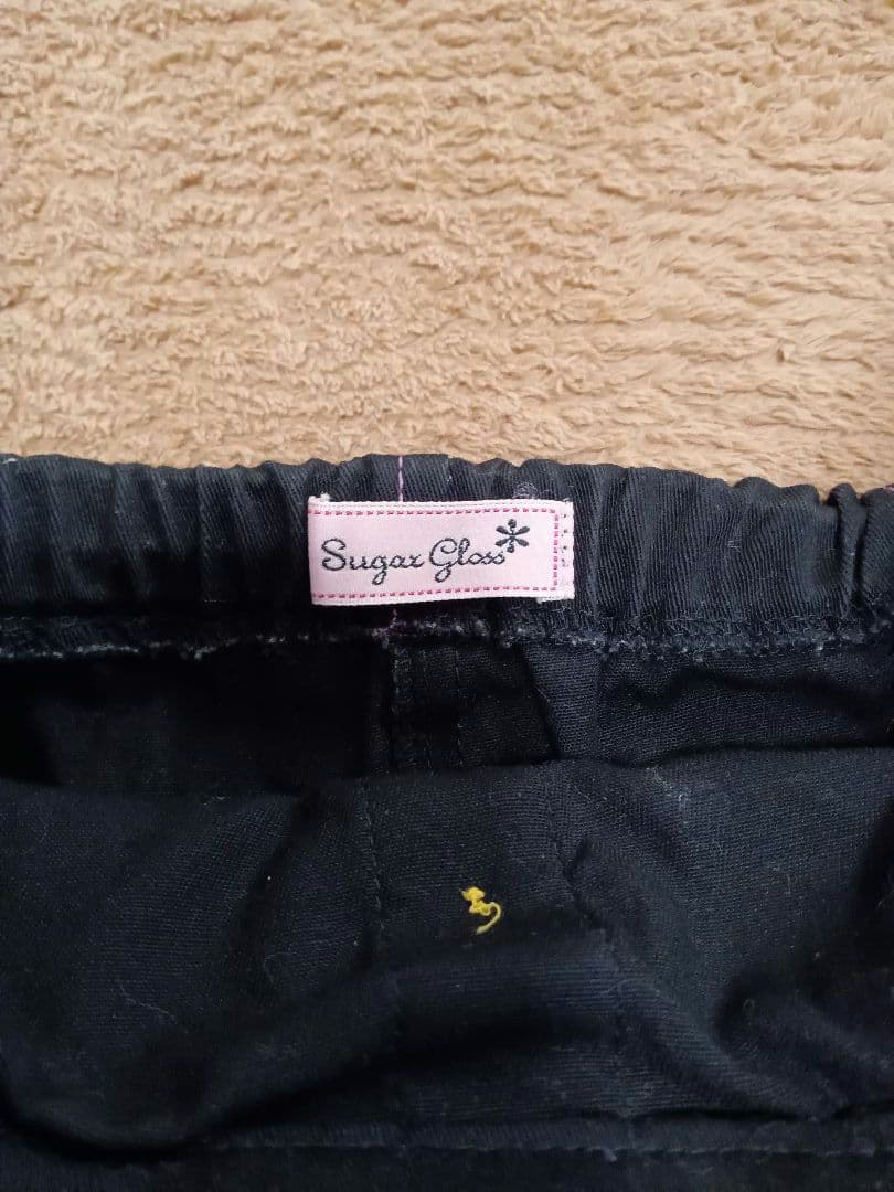 大特価 MA＊RS Sugar Gloss 黒 ノースリーブ ミニワンピース