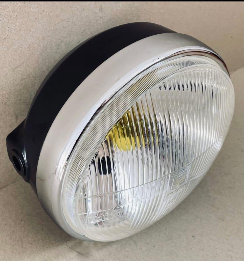 当時物　マーシャル凸レンズ　ヘッドライト