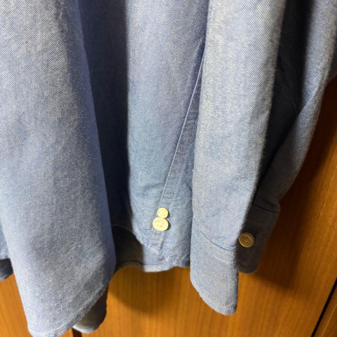 Unlikely Button Down Shirts L オックスフォード 青