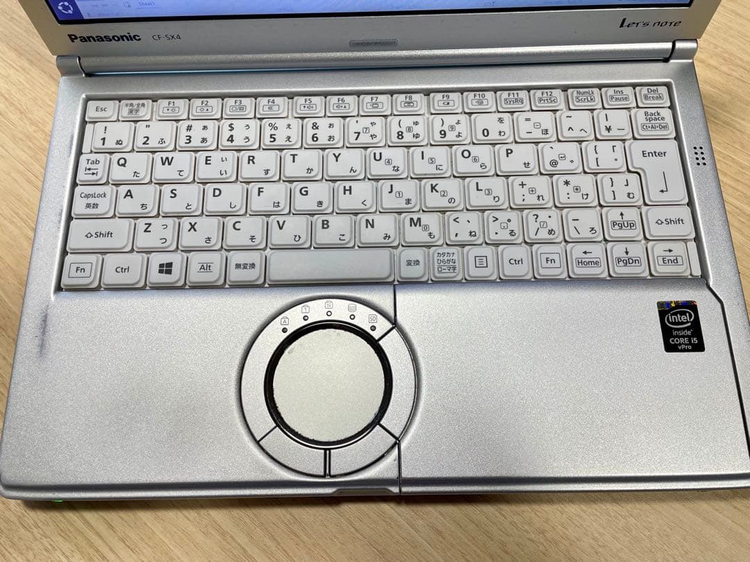 Panasonic Let's note シルバー