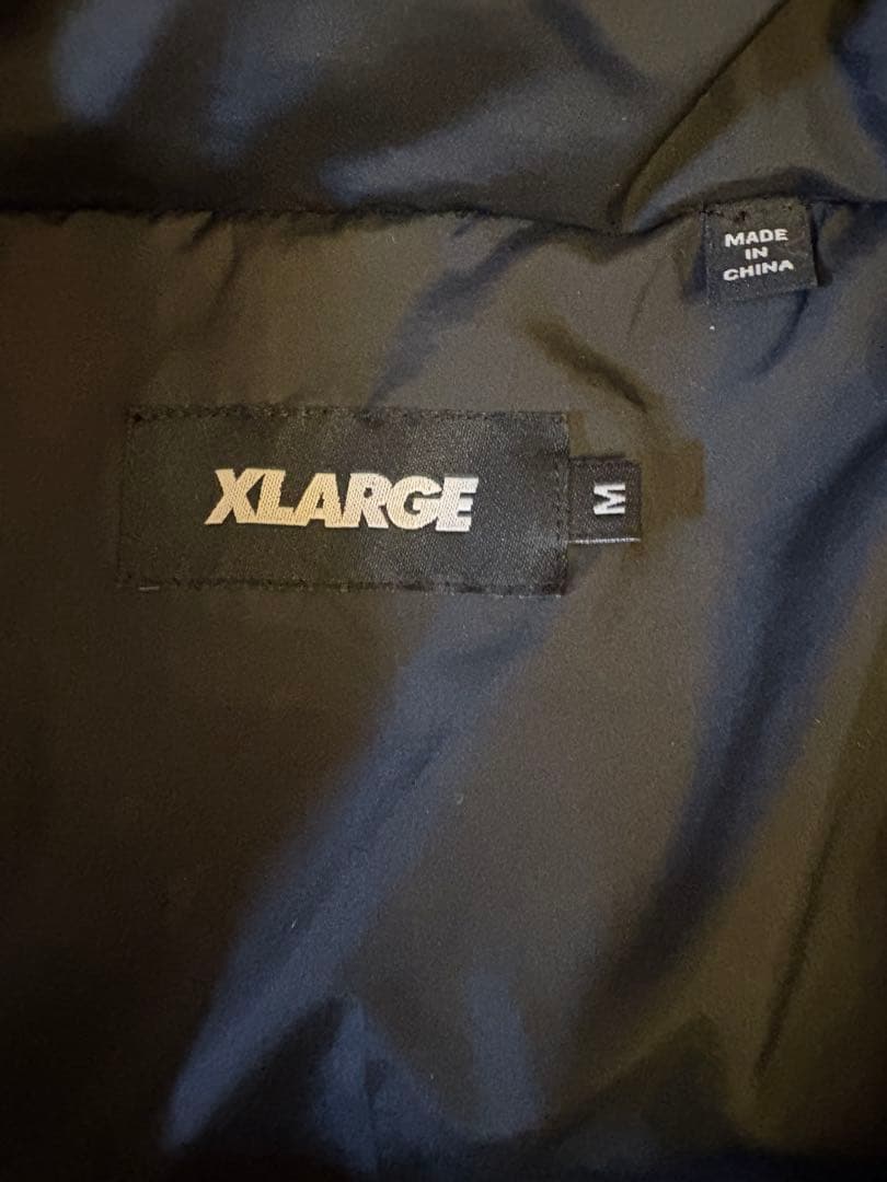 XLARGE ブラック ダウンジャケット Mサイズ