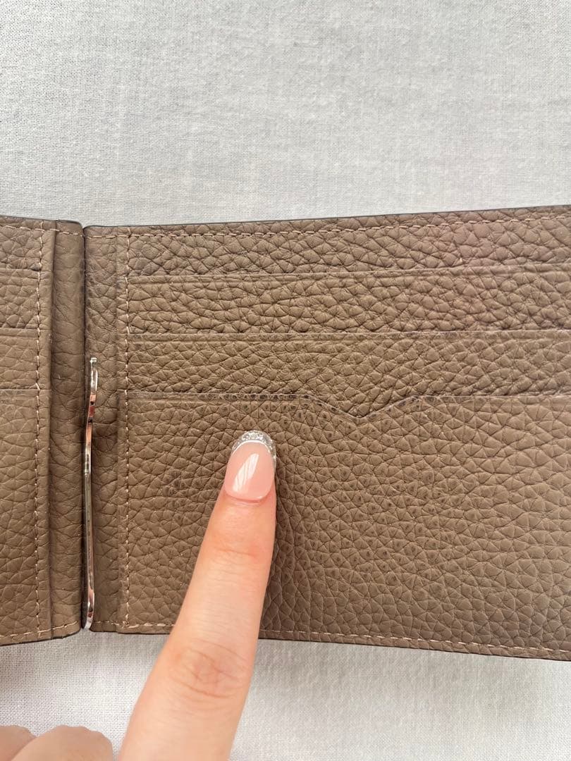 ボナベンチュラ マネークリップ財布 エトープ