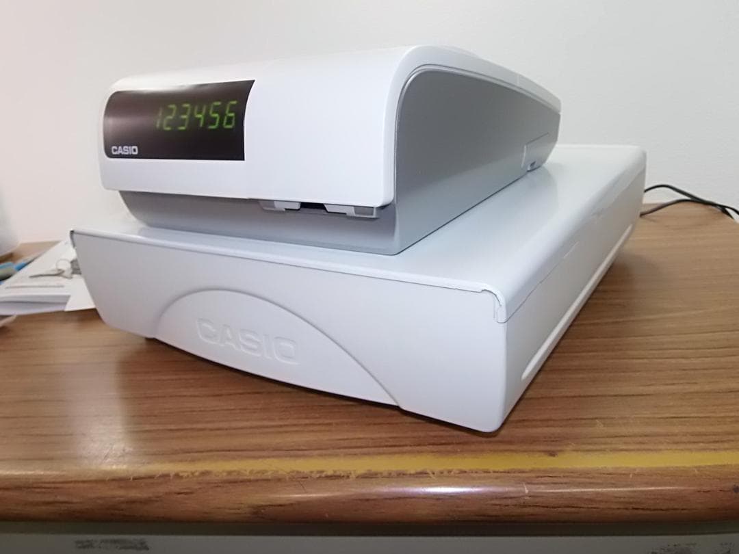 坂上設定無料カシオTE-400インボイレジスター03300227