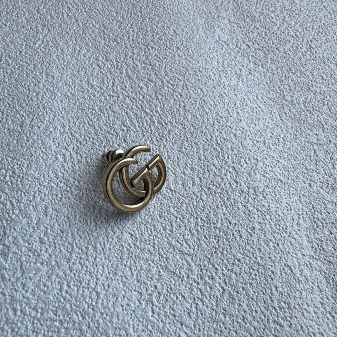GUCCI earring グッチピアス GGマーモント 片耳のみ