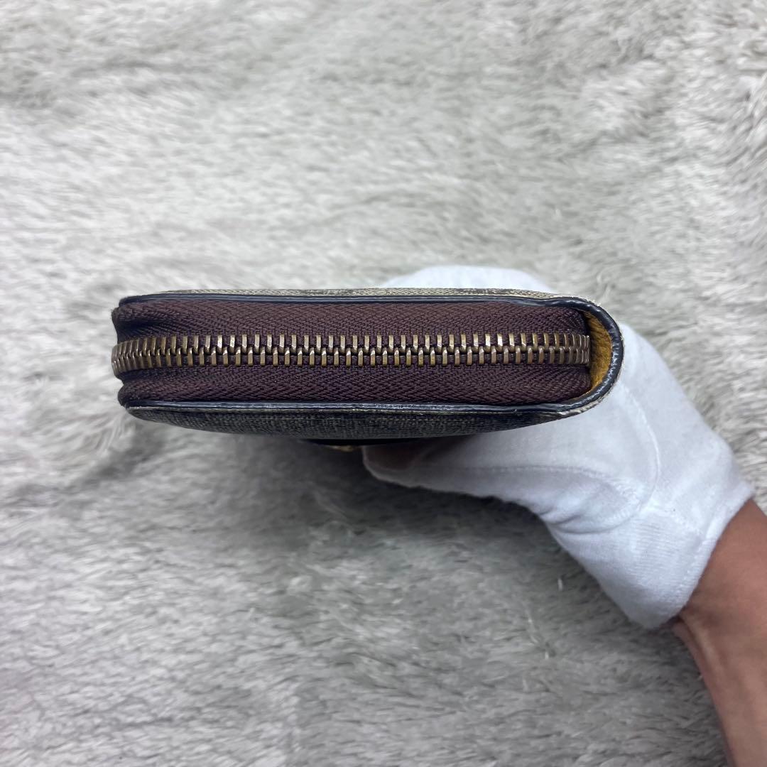 美品✨GUCCI タイガーヘッド ラウンドジップ GG 473953