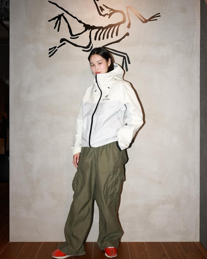 ARC'TERYX Alpha Jacket MEN'S ホワイト 田中シェン