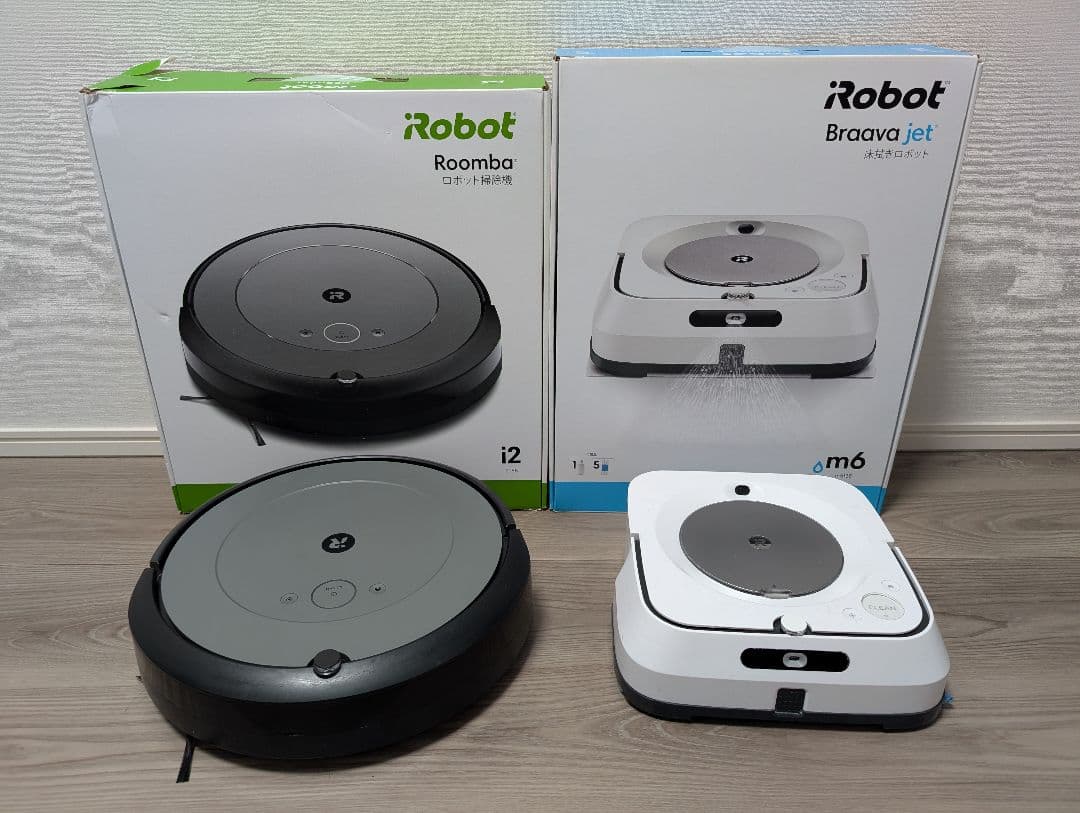 【セット】iRobot Roomba i2 & Braava jet m6