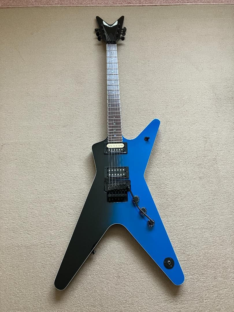 ギター DEAN ML 79 Floyd Duncans Blue Black Fade