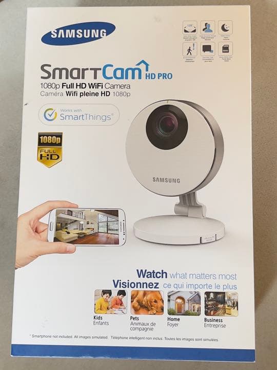 防犯カメラ Samsung Smart Cam HD Pro 1080P