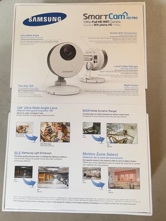 防犯カメラ Samsung Smart Cam HD Pro 1080P
