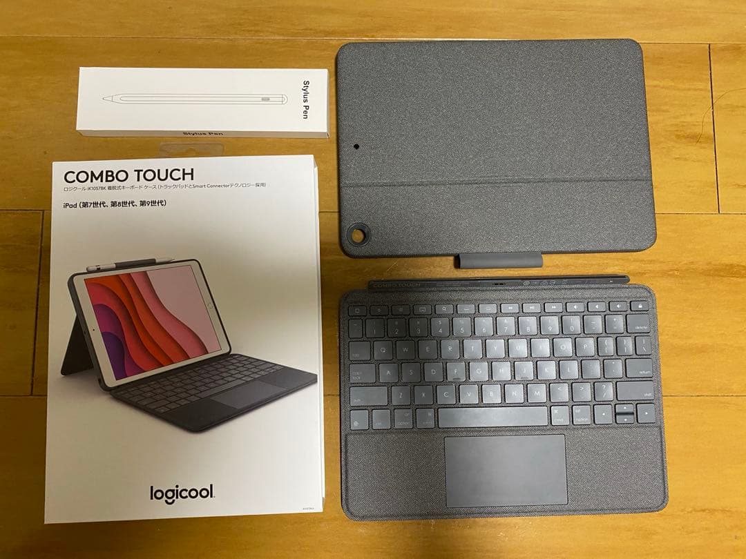 logicool iK1057BK キーボードケース　第7〜9世代　タッチペン付