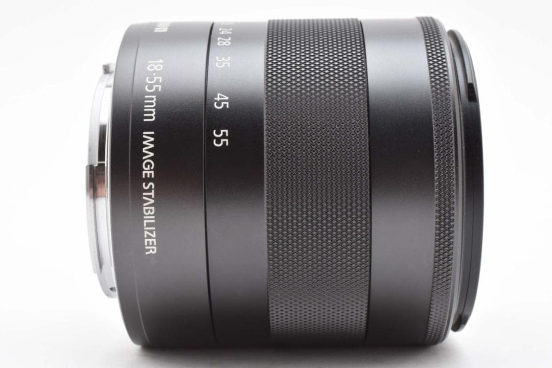超美品 キヤノン レンズ EF-M 18-55mm 3.5-5.6 IS STM