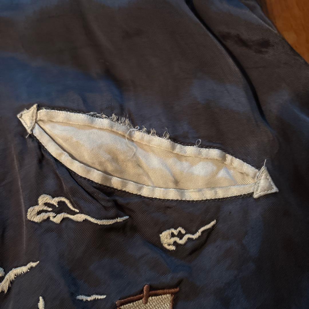 スカジャン ハリウッドランチマーケット　 リバーシブル スカジャン M相当　廃盤