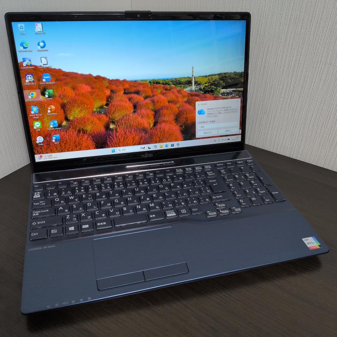 【第11世代Core i7】富士通 AH53/F3 32GB 1TB