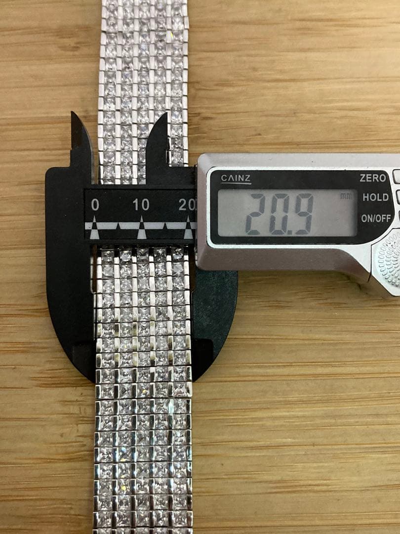 pimpcode 925 5row テニス ブレスレット avalanche