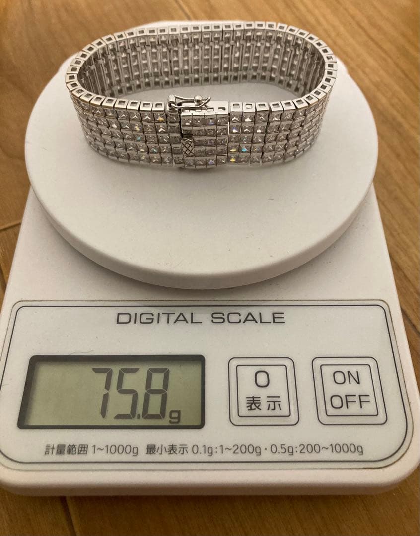 pimpcode 925 5row テニス ブレスレット avalanche