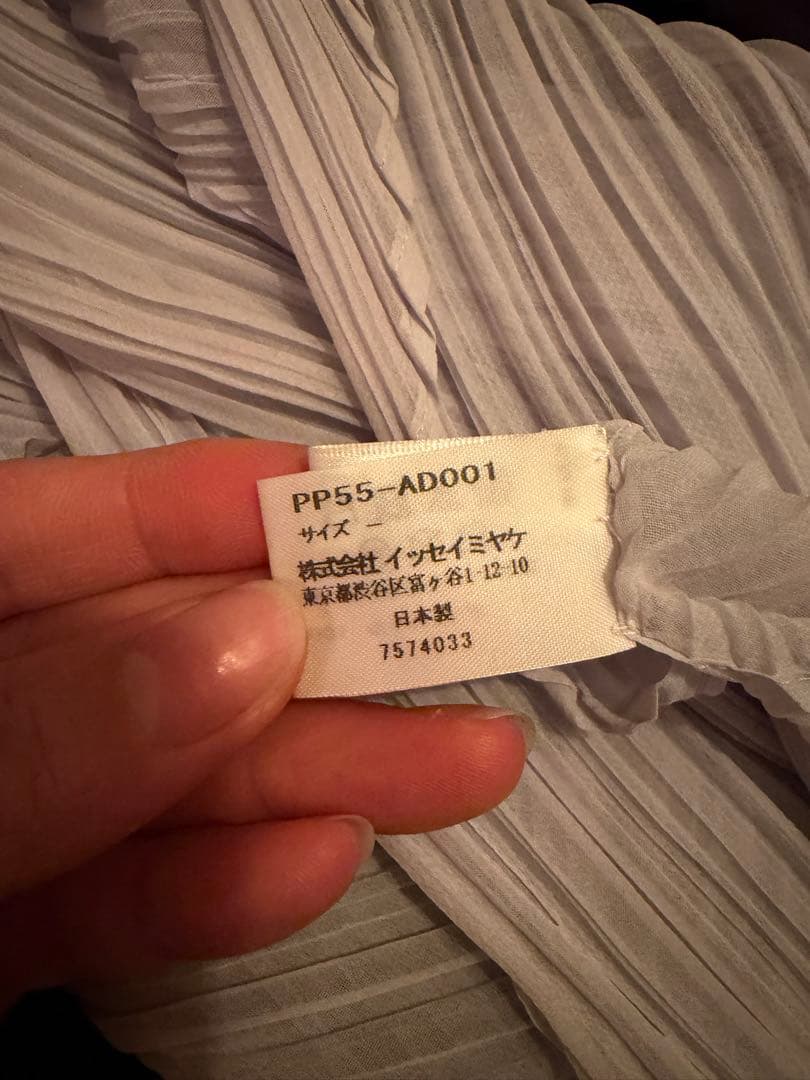 プリーツプリーズ　ストール