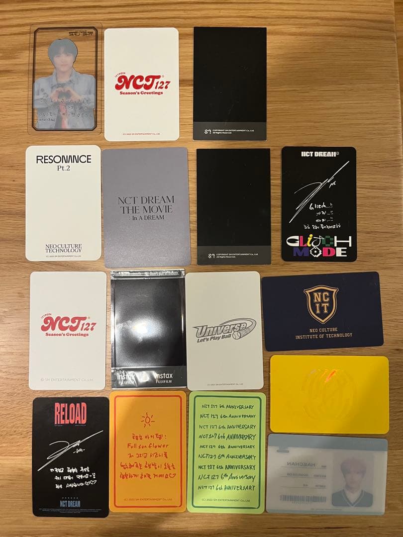 NCT127 NCT DREAM ヘチャン トレカ まとめ売り