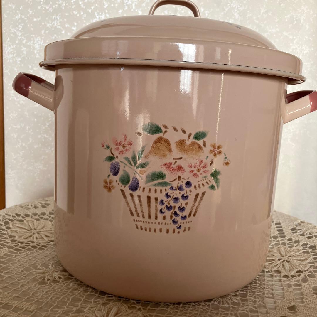 マニー　プロヴァンス　ホーロー　ストッカー