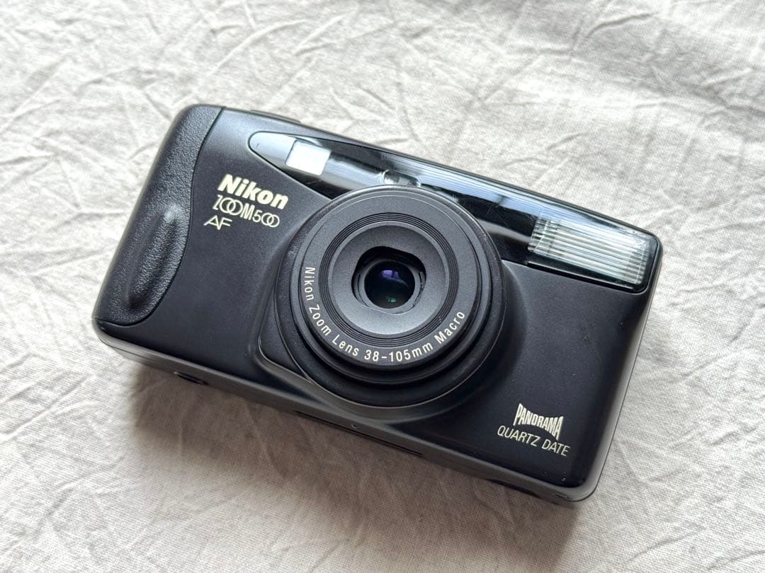 ⌘完動品！ 作例あり、電池付き！ Nikon ZOOM 500AF⌘