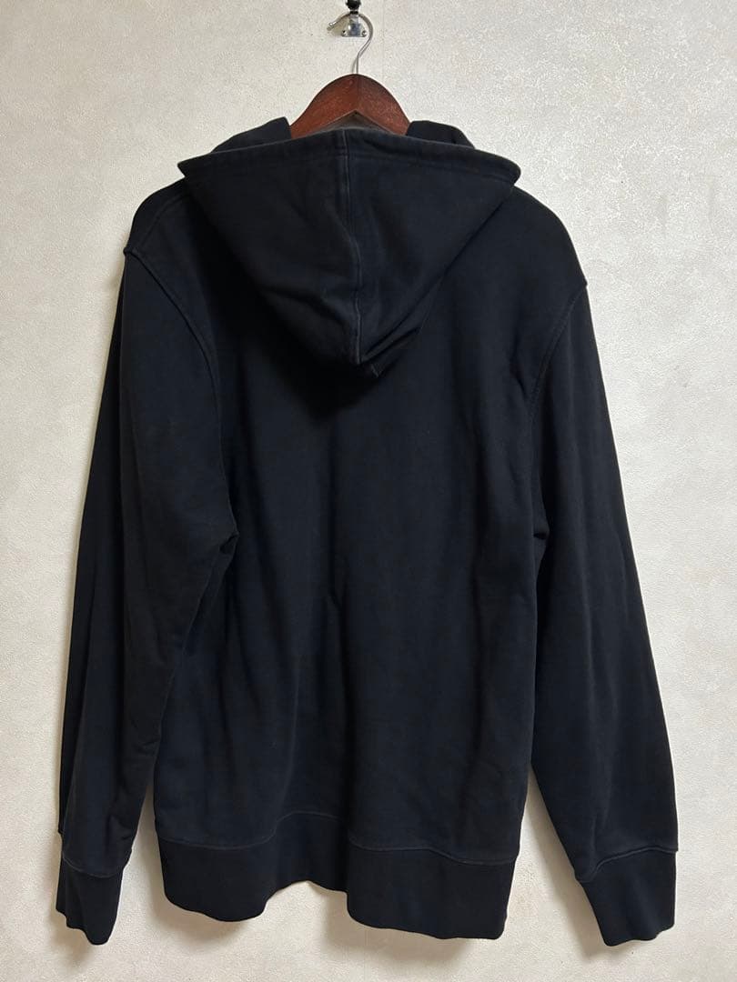 Y-3 スクエアラベルロゴ プルオーバー スウェットパーカー HB3322