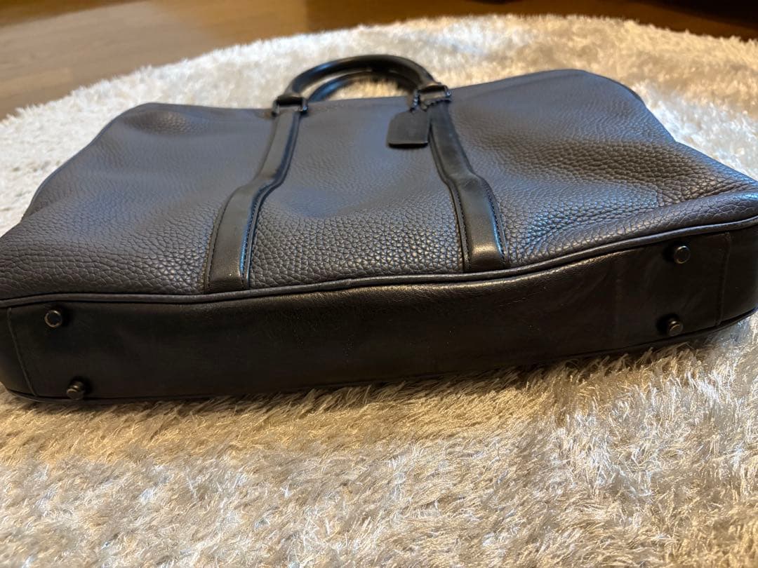 COACH グレインレザー　ビジネスバッグ