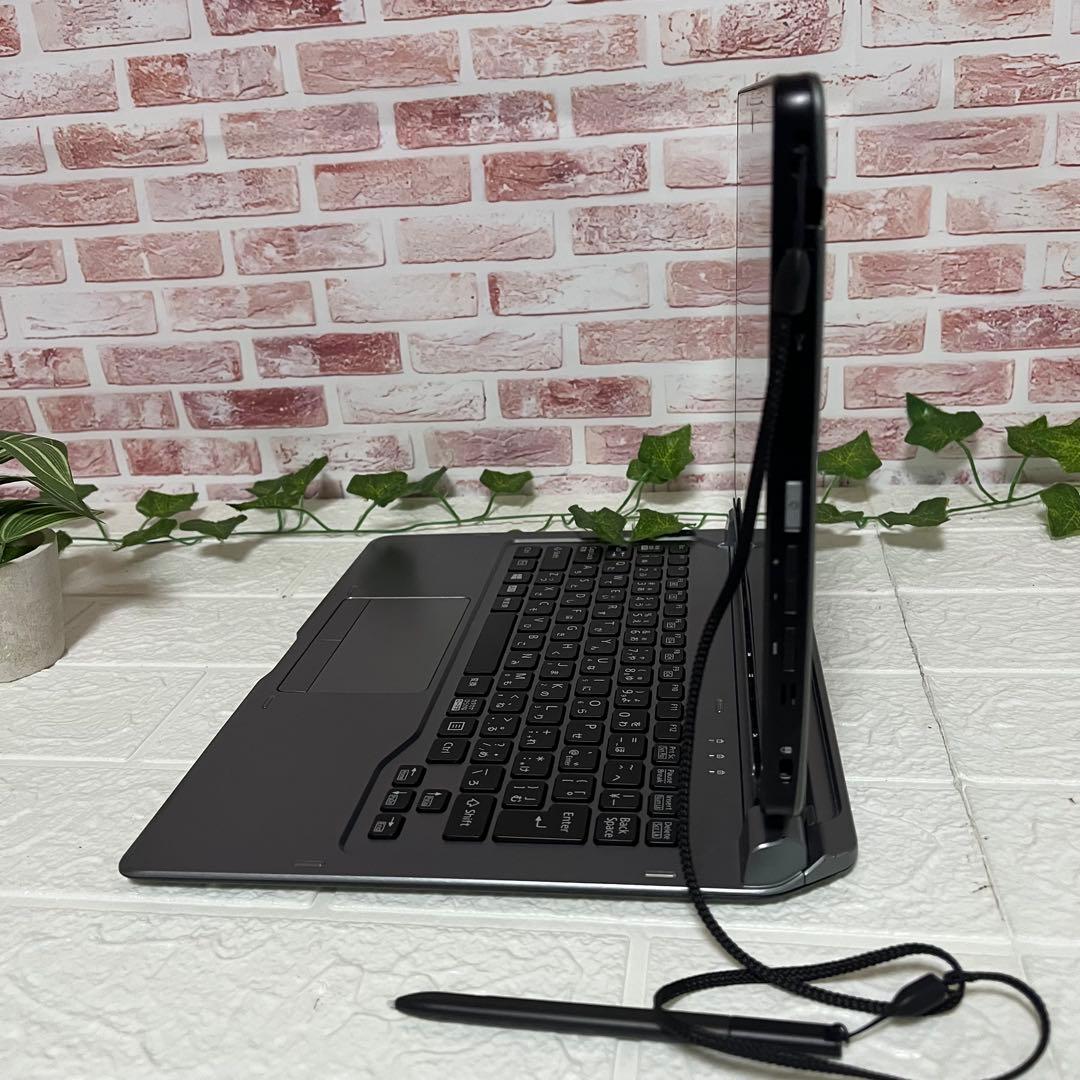 高解像度タッチパネル美品SSD128GB★Q665/M カメラ ノートPC358