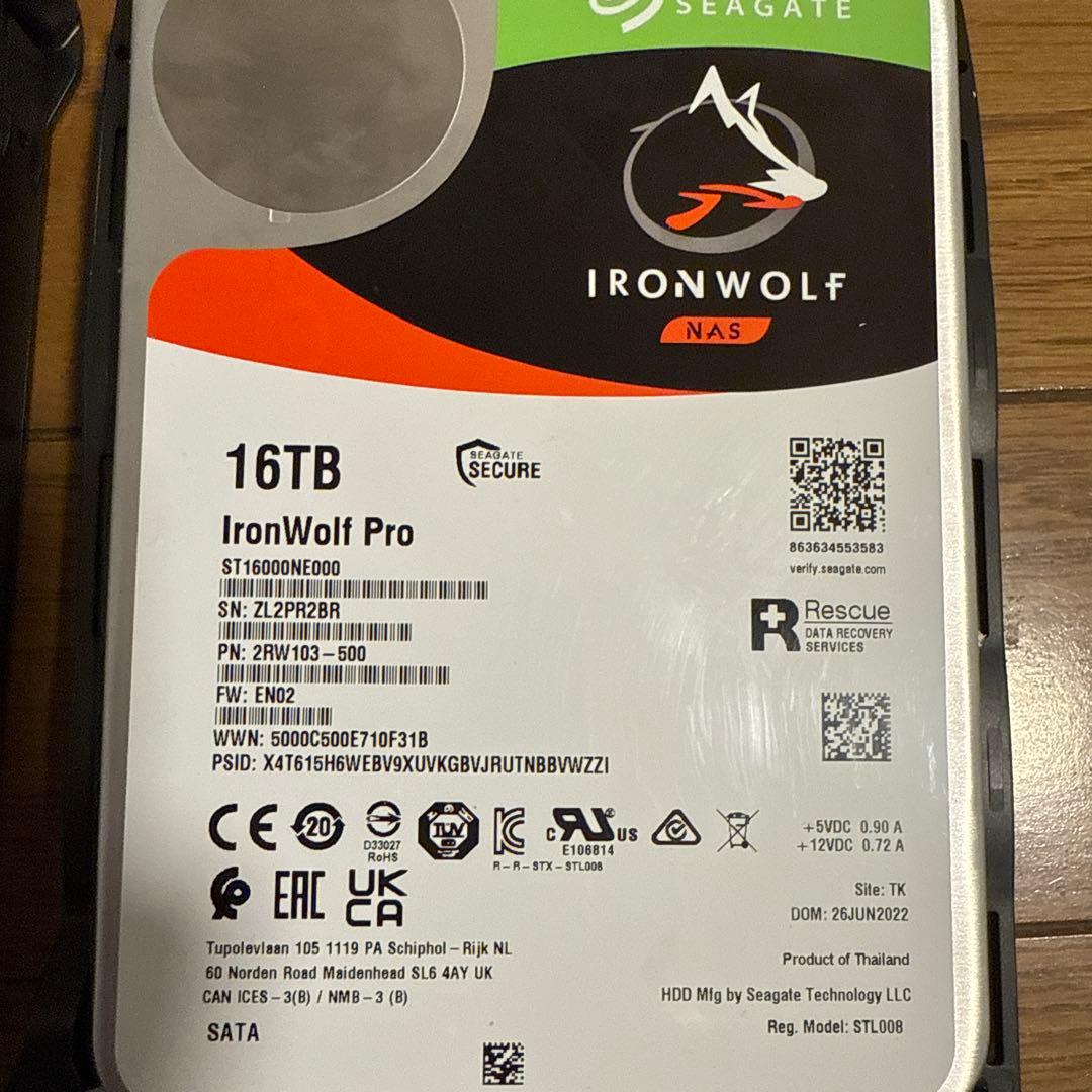 【NAS+24TB容量HDD+追加16Gメモリ】Synology DS220+