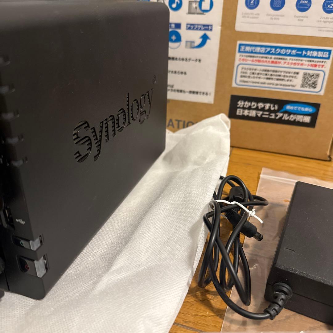 【NAS+24TB容量HDD+追加16Gメモリ】Synology DS220+