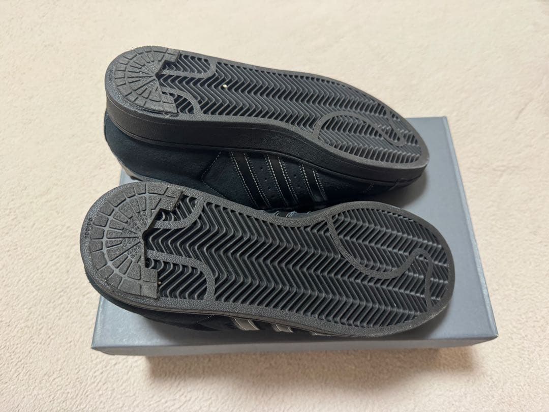 adidas スーパースターII ブラック