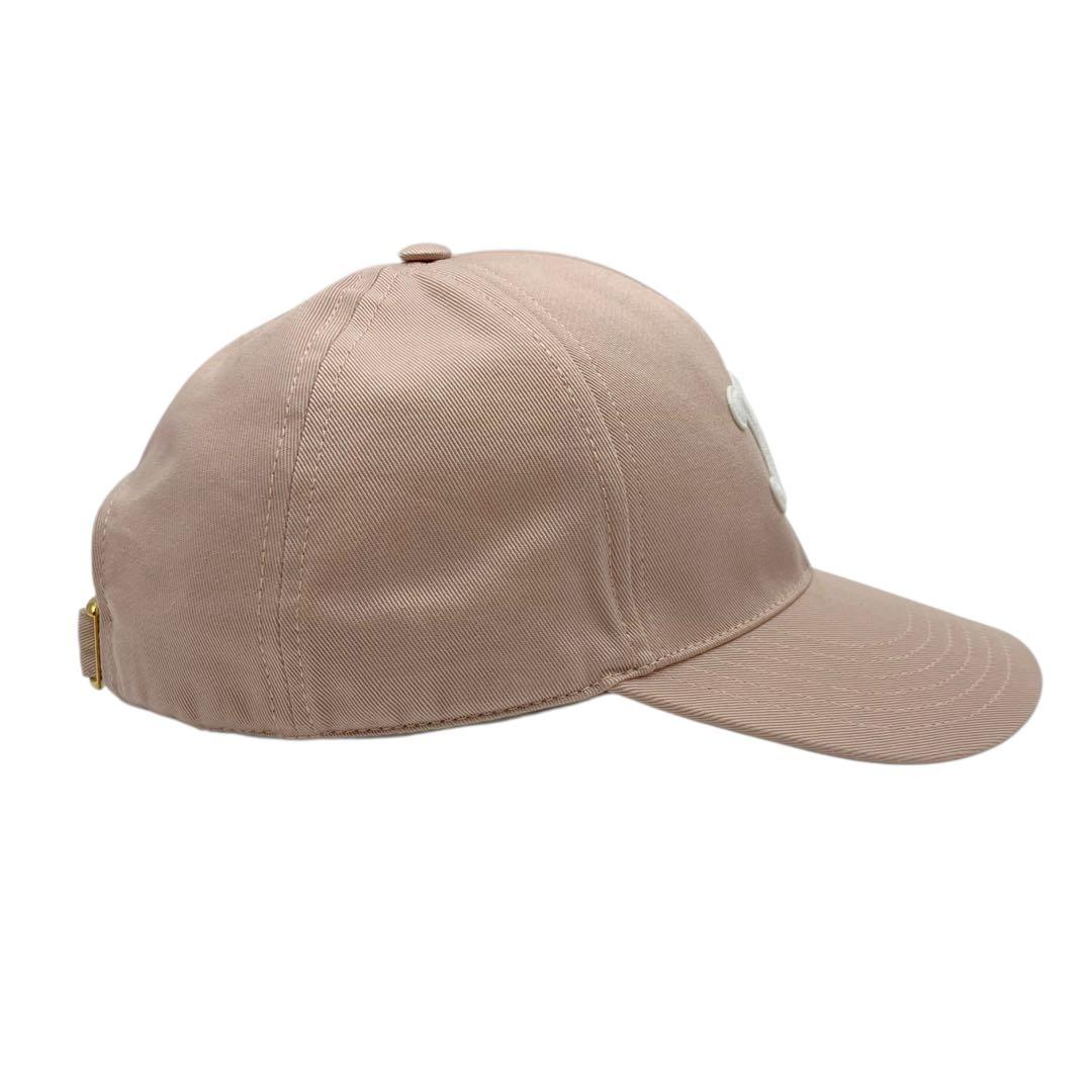 ⭐️未使用⭐️ セリーヌ トリオンフ ベースボールキャップ 帽子 ピンク