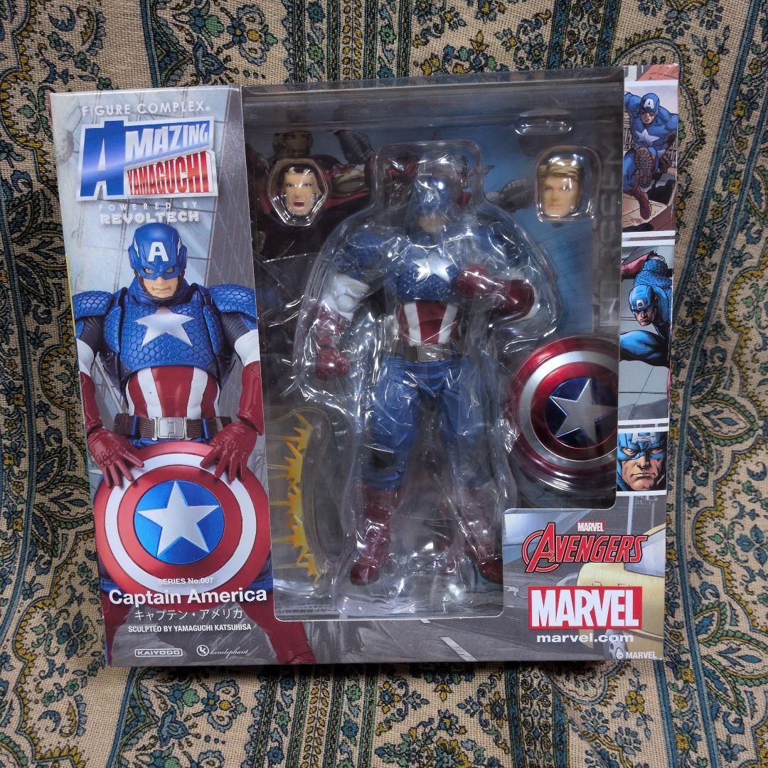 リボルテック アメイジングヤマグチ　キャプテン·アメリカ　海洋堂