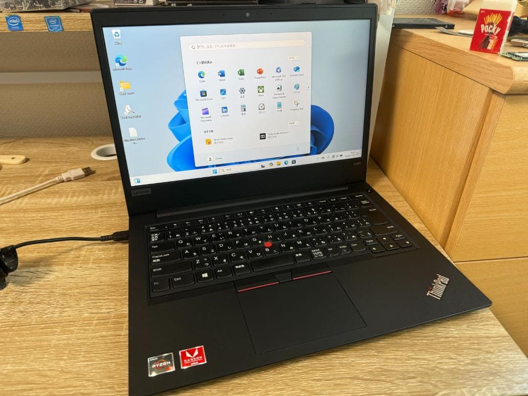 Lenovo ThinkPad E495 Ryzen5 Office付き
